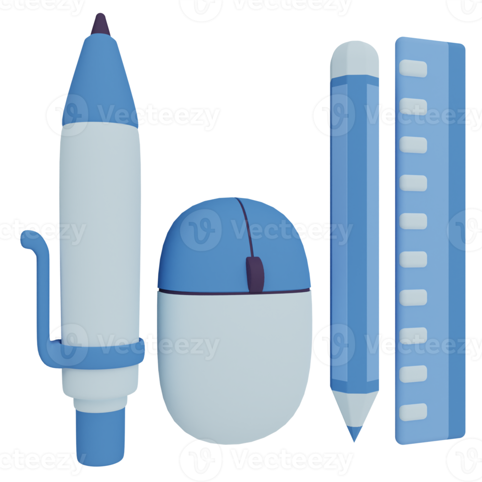 Design Tool 3D Illustration png