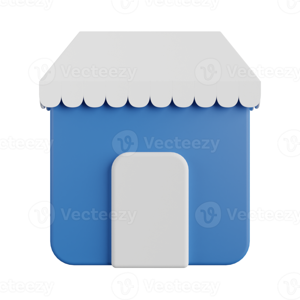 Store 3D Illustration png