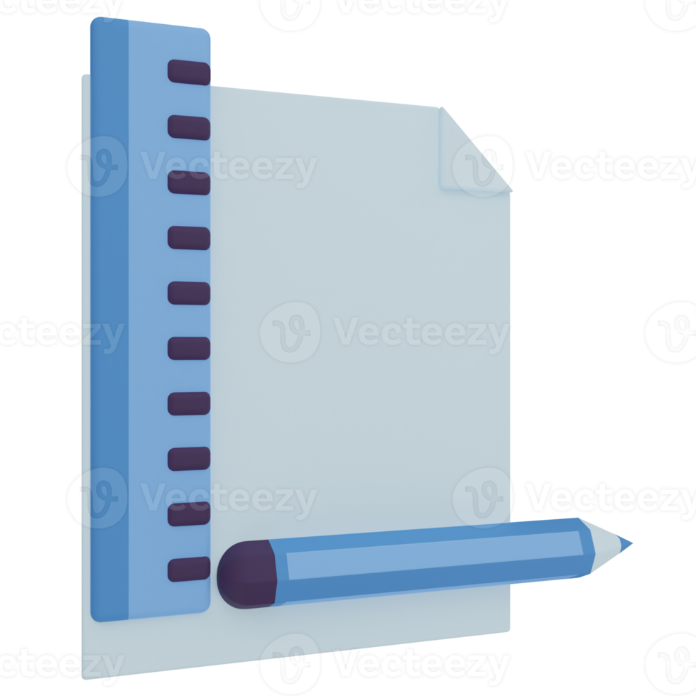 Design Project 3D Illustration png