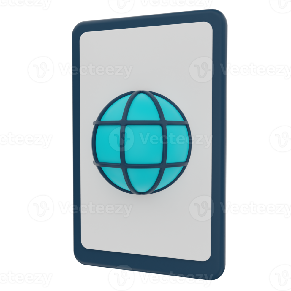 Smartphone 3D Illustration png