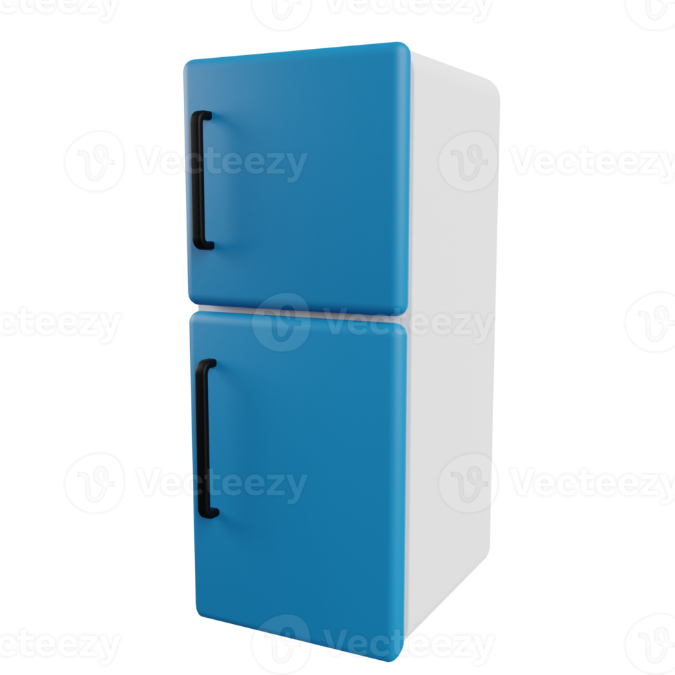 Fridge 3D Illustration png