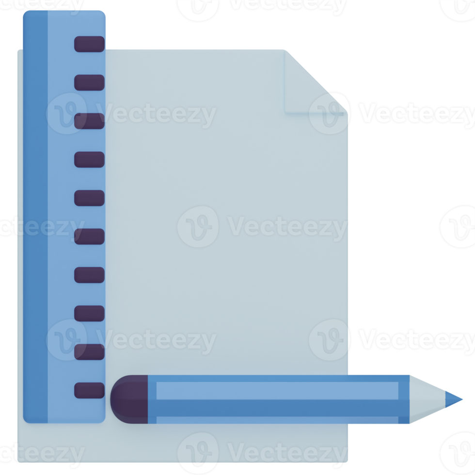 proyecto de diseño ilustración 3d png