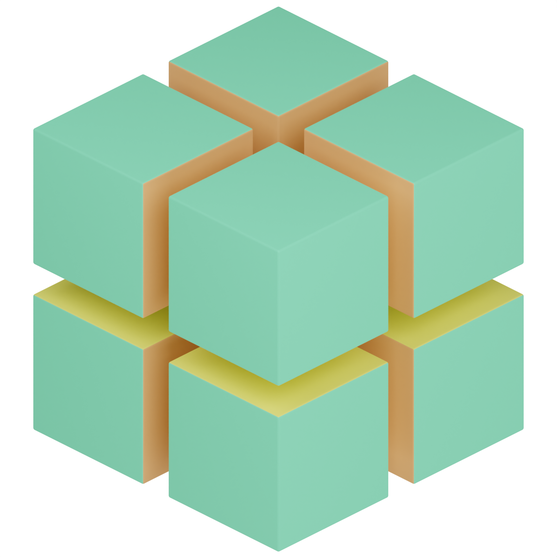 Cube 3D Illustration 10795028 PNG