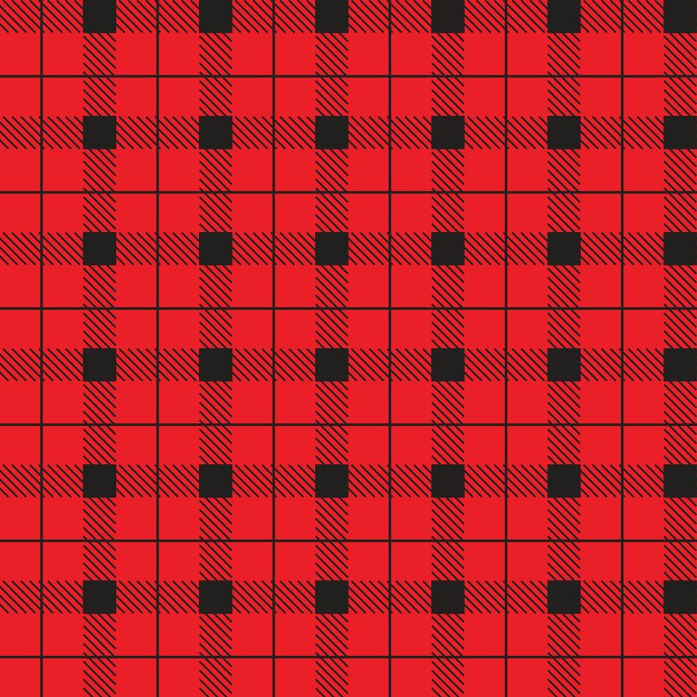 Black and White BW Cute Line Stripe Striped Plaid Checkered Scott Tartan Gingham Cartoon Vector Seamless Pattern Print Background