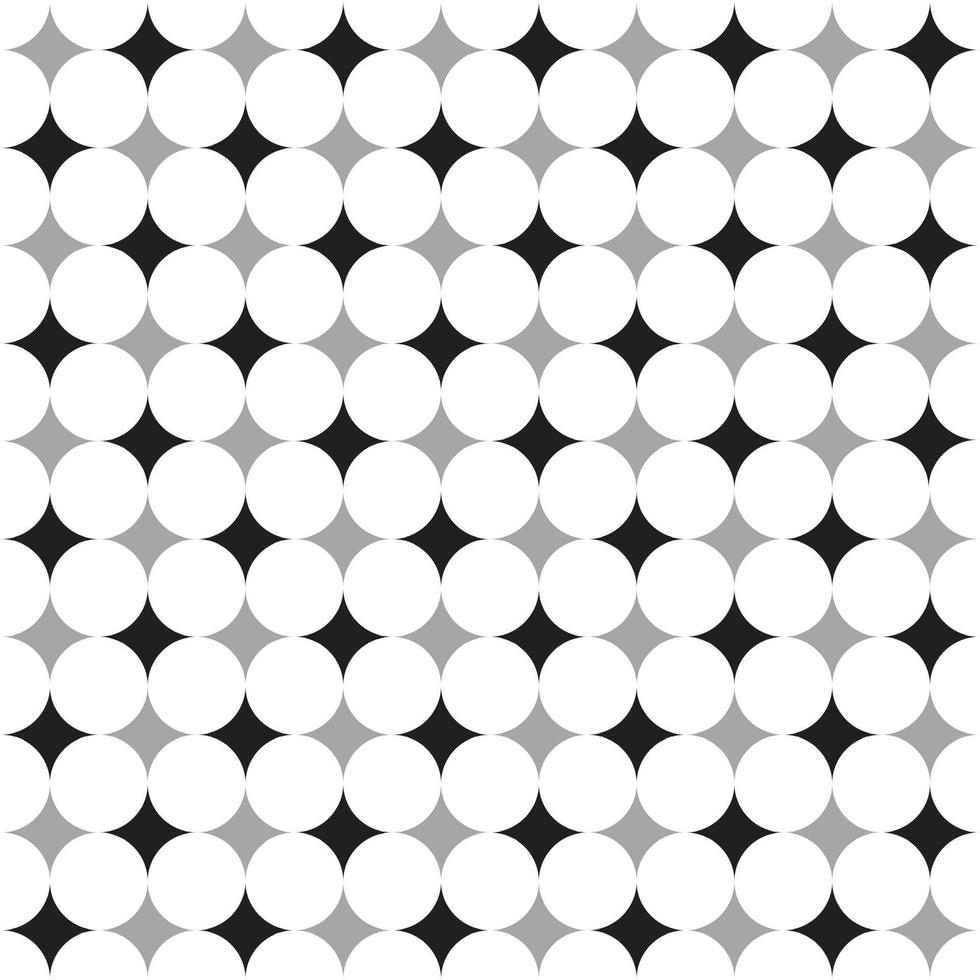 negro blanco gris estrella brillar brillante chispa chispeante resplandecer abstracto forma elemento guinga a cuadros tartán plaid scottseamless modelo dibujos animados vector ilustración imprimir fondo moda