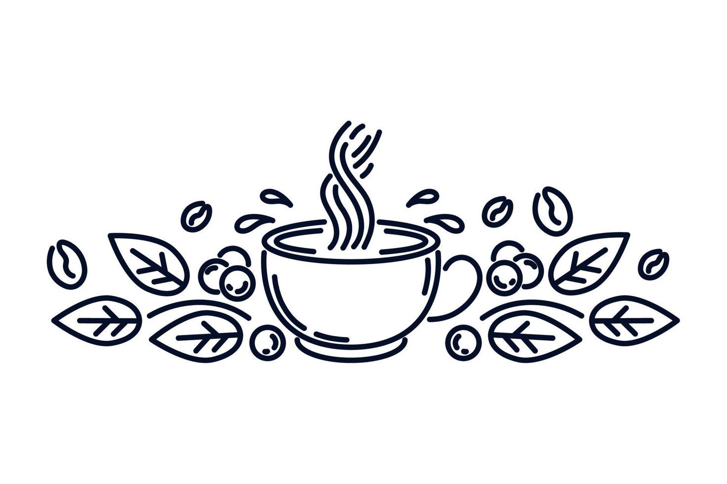 cup of coffee vector