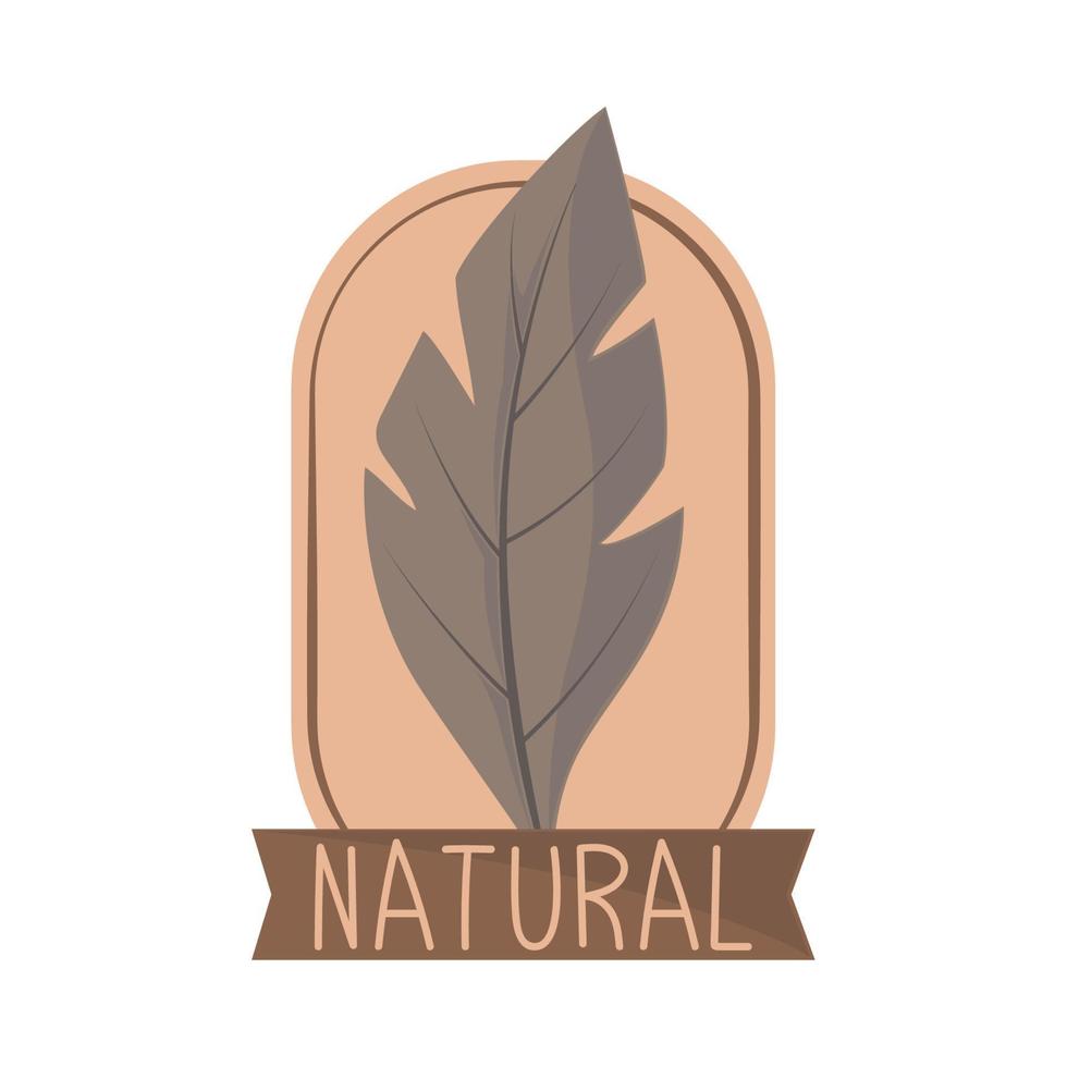 leaves sticker nature vector