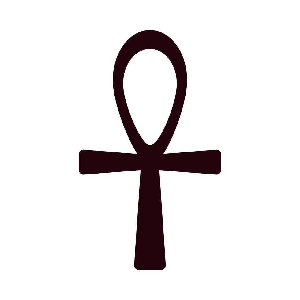 ankh egyptian cross vector