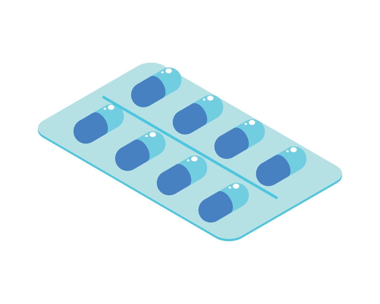 medical pills medicine vector