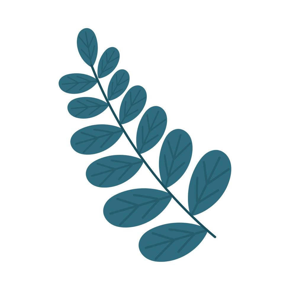 branch foliage icon vector