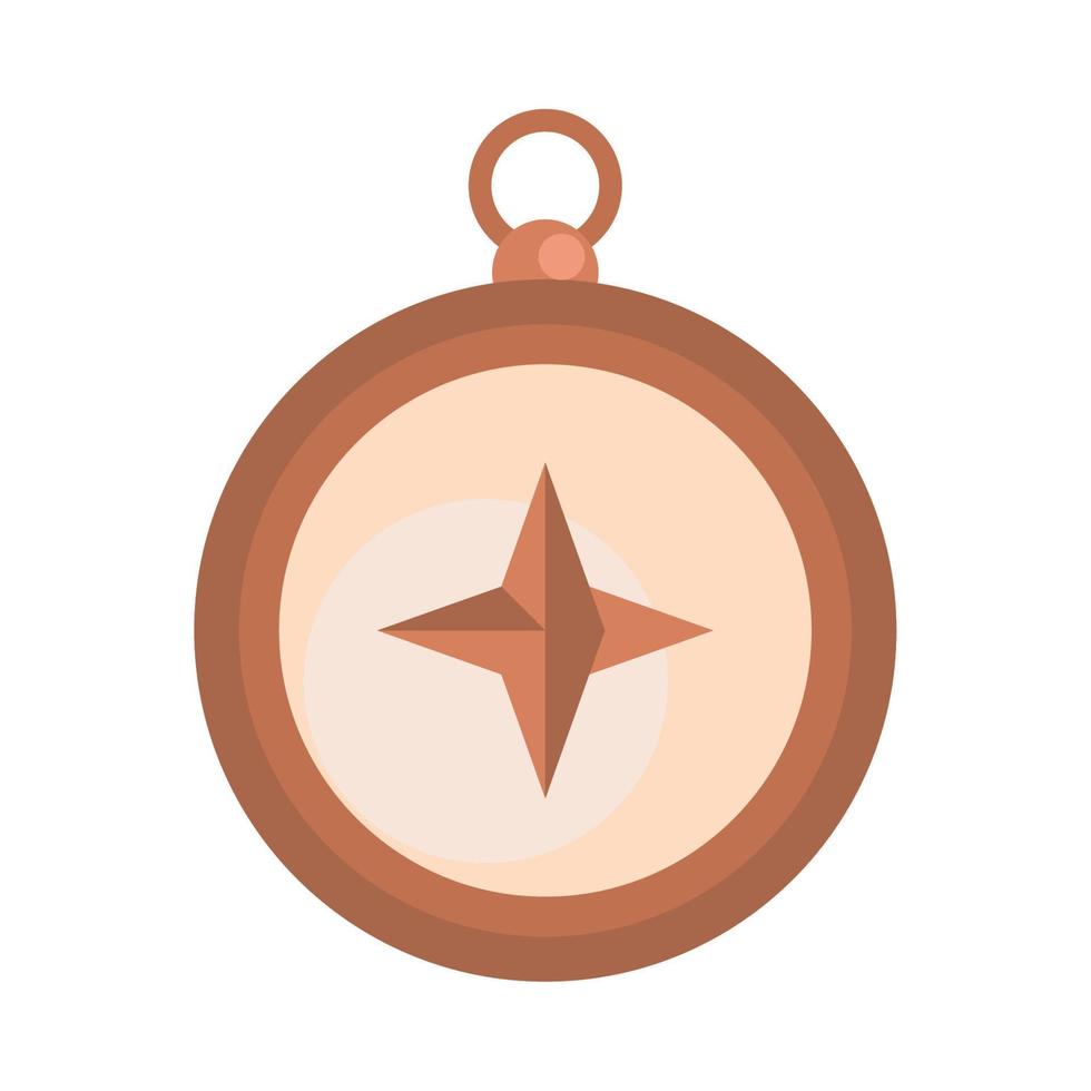 classic compass icon vector