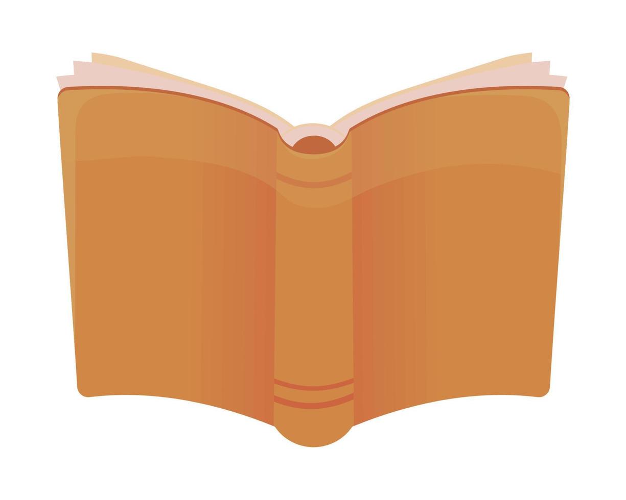 open book icon vector