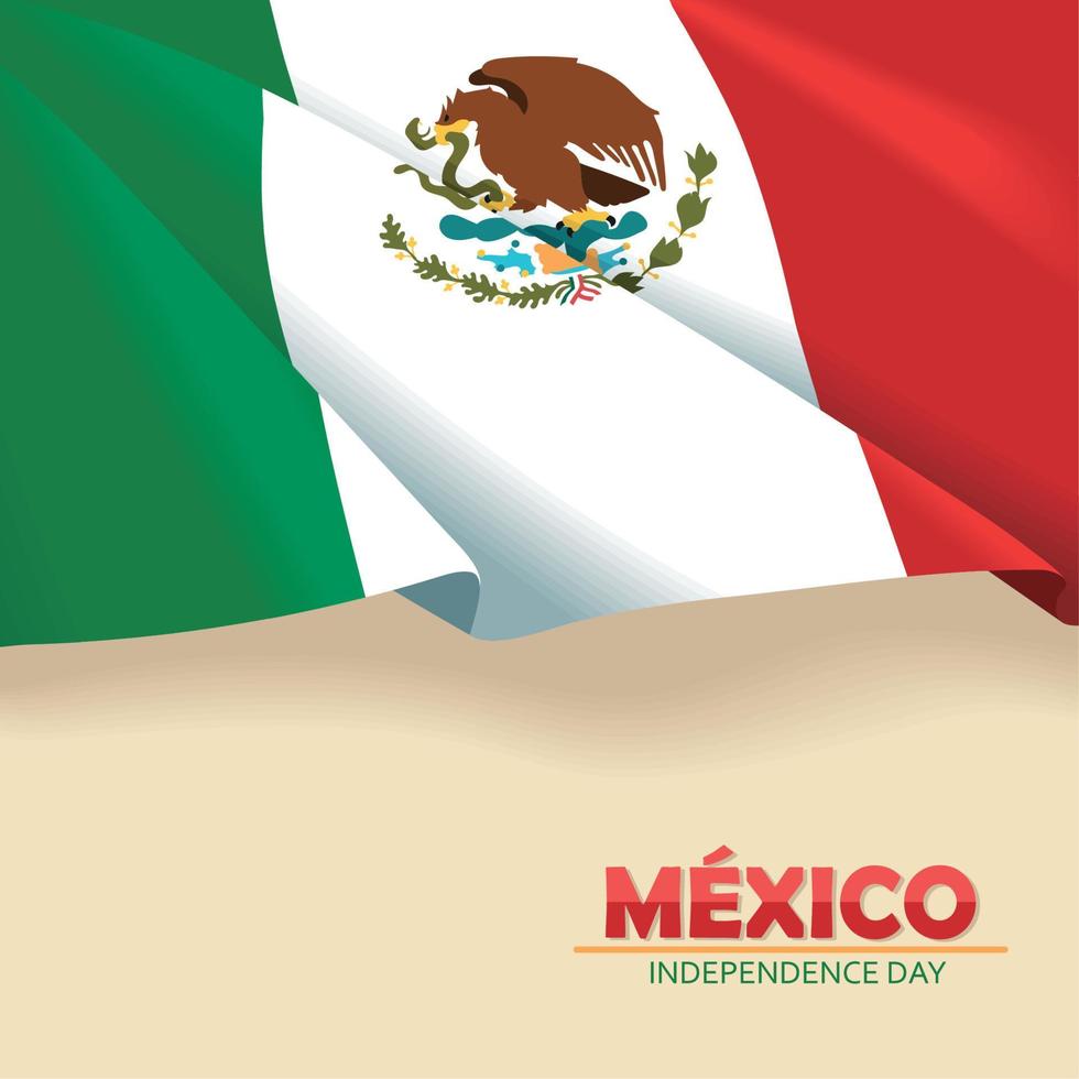 mexico independence day vector