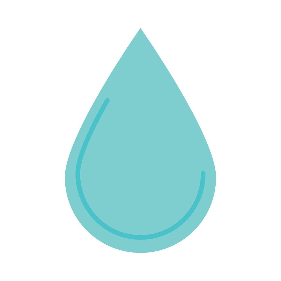 water drop icon vector