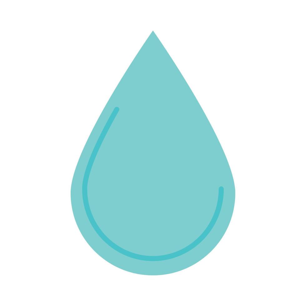 water drop icon vector