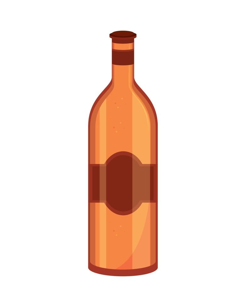 beer bottle icon vector