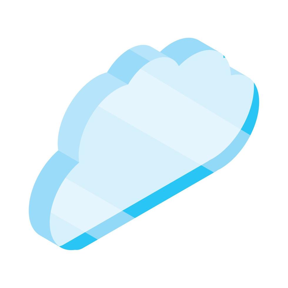 cloud computing icon vector