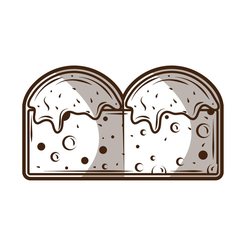chocolate confectionery icon vector