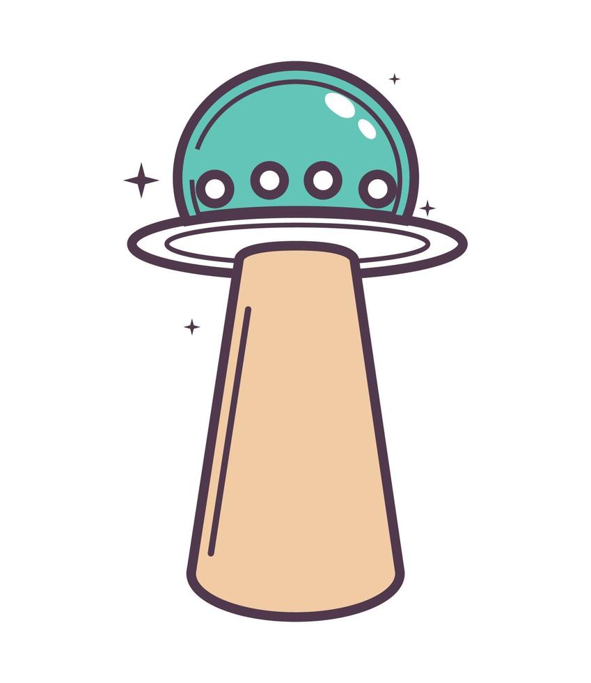 ufo ship space vector