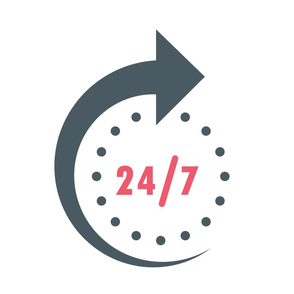 clock service logistic vector