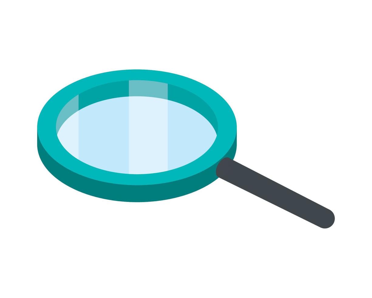 magnifying glass icon vector