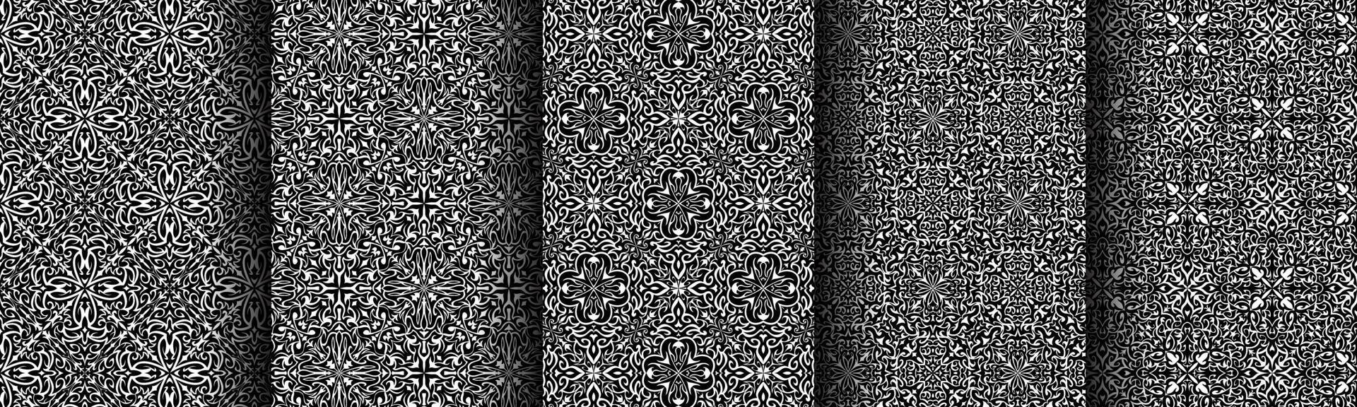 traditional ethnic bundle pattern background vector