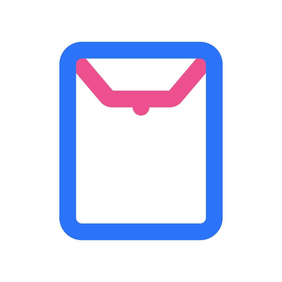 Dossier Icon Two Tone Color vector
