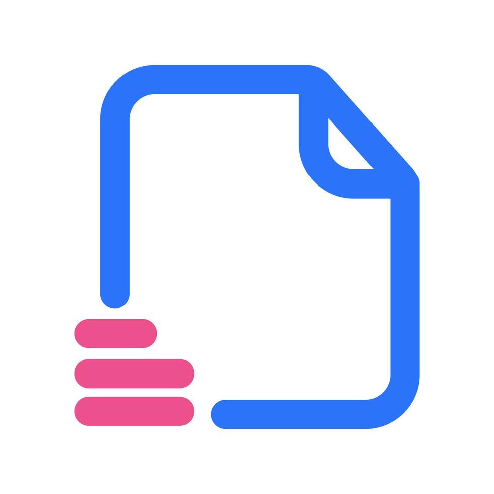 List Files Icon Two Tone Color 10796946 Vector Art at Vecteezy