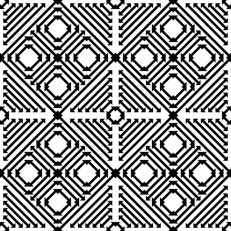 black white asian geometric  for printing on fabric ,Other products on demand vector