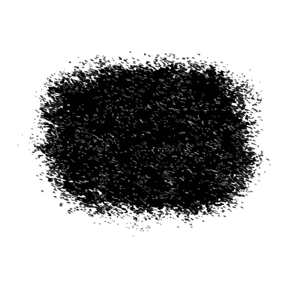 Black spot icon isolated on white background. Vector illustration. Abstract particles template for web design.