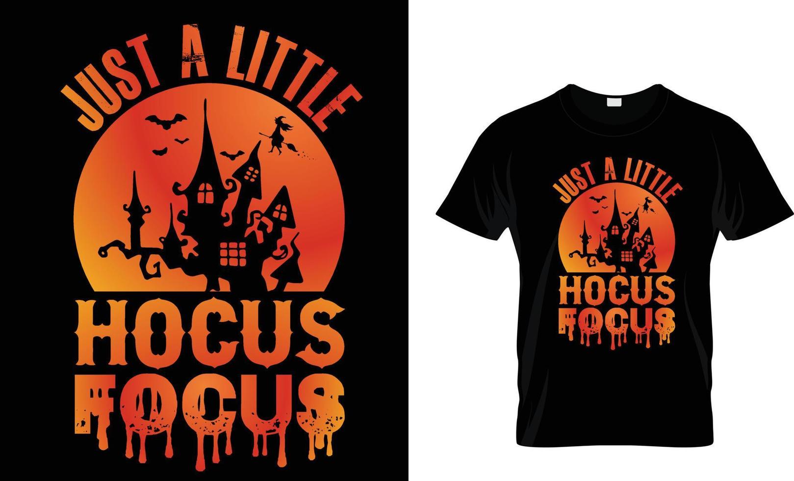 Halloween T- Shirt Design vector