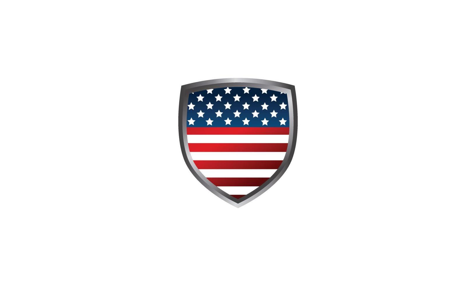 USA flag. United States America. USA flag icon vector