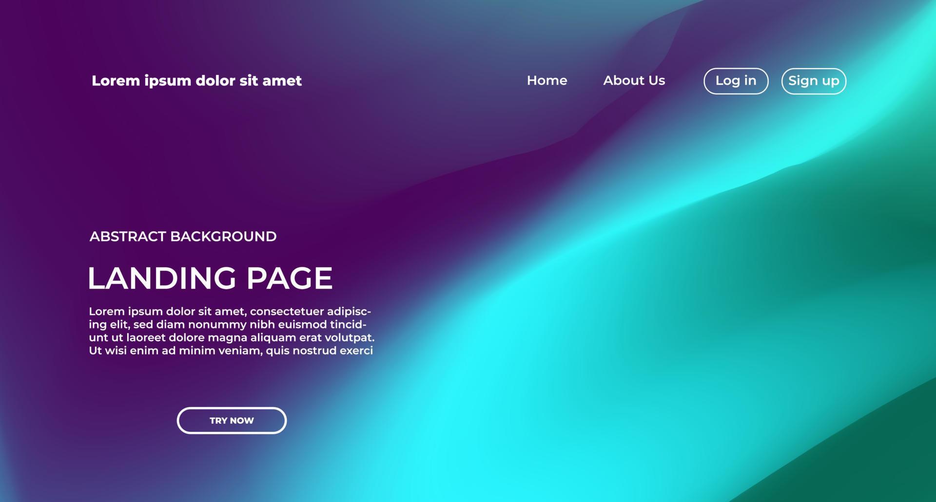 landing page background. abstract modern website background. for banner