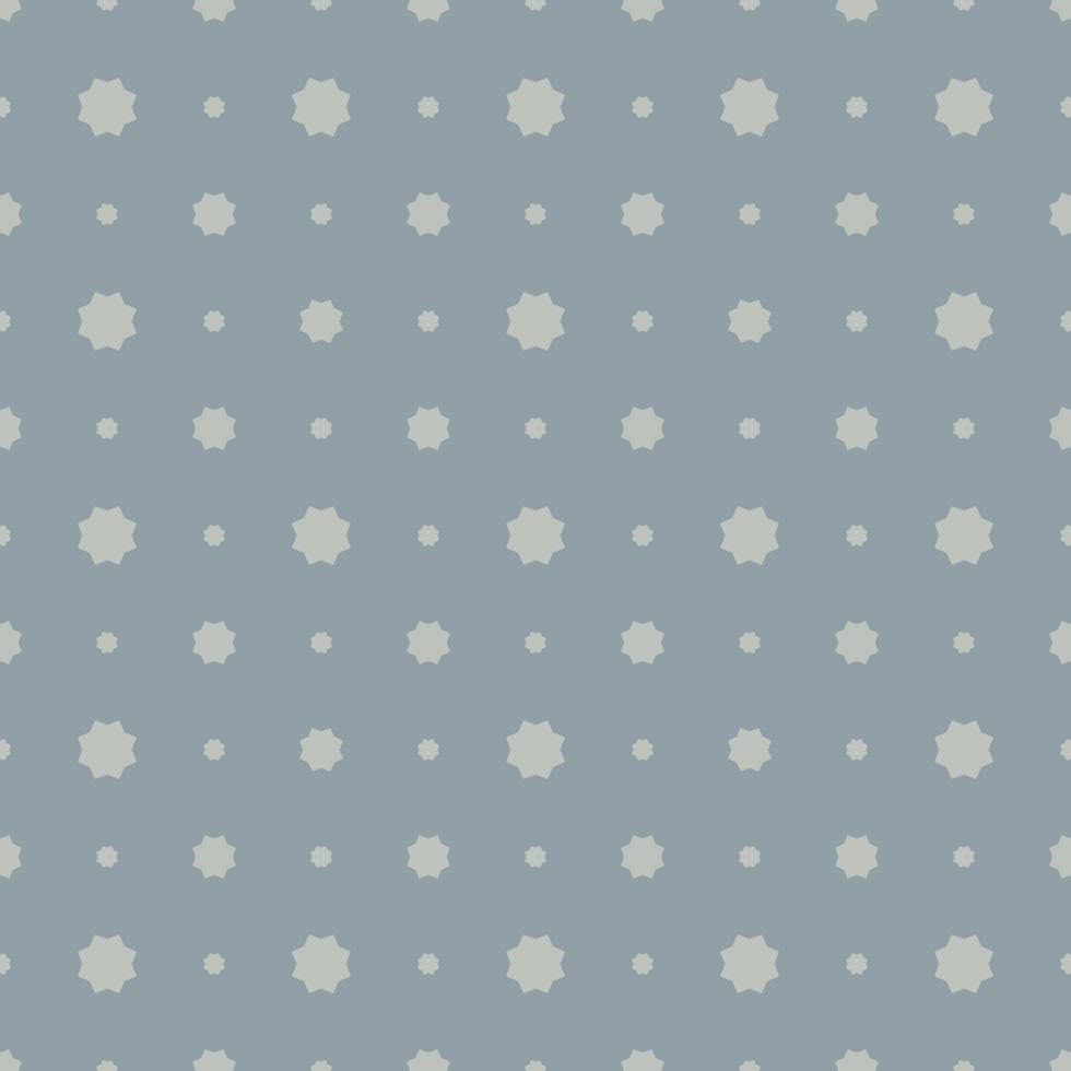 Pastel Color Eight-pointed Star Shape Pattern Seamless Background vector