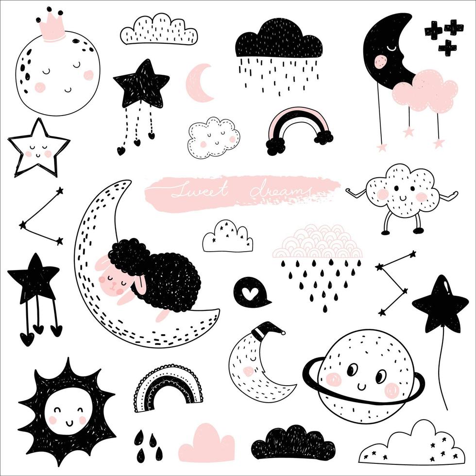 Animal cartoon charactor cute vector