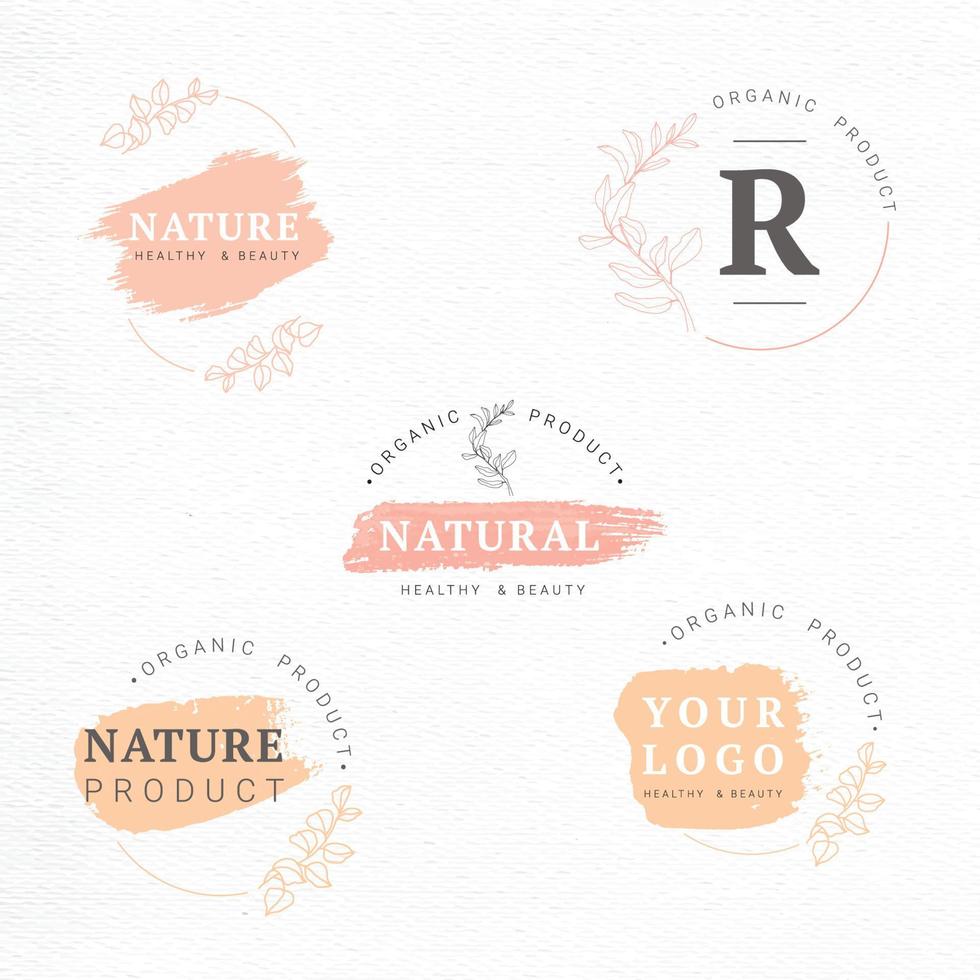 modern logo line art vector