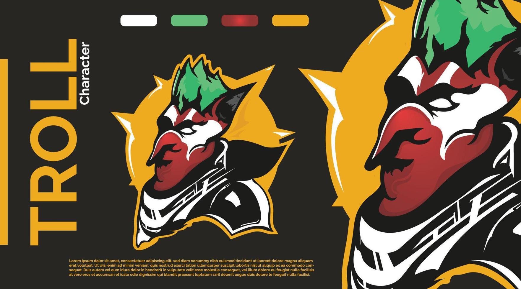 Troll Character Vector