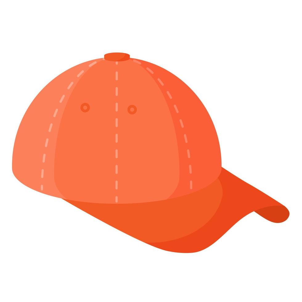 uniforme de jugador, gorra naranja. equipamiento deportivo de tiro con arco. juegos de verano vector