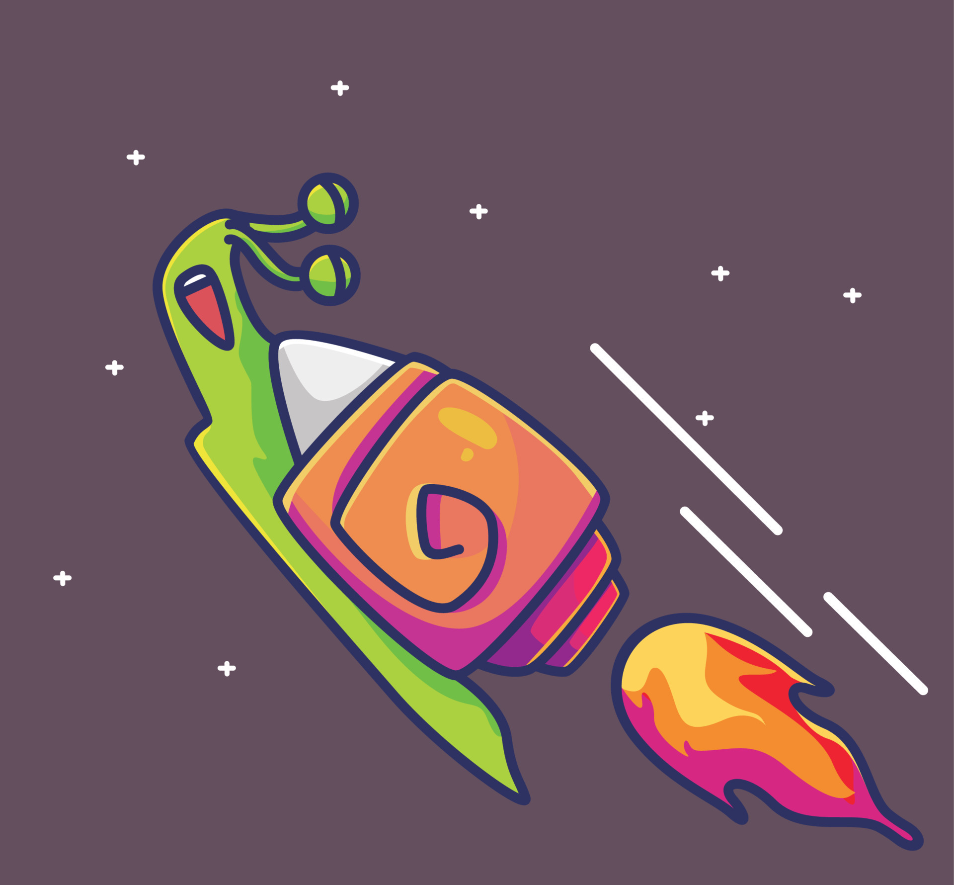 https://static.vecteezy.com/system/resources/previews/010/804/028/original/cute-rocket-snail-shell-extra-flame-to-space-animal-flat-cartoon-style-illustration-icon-premium-logo-mascot-suitable-for-web-design-banner-character-vector.jpg