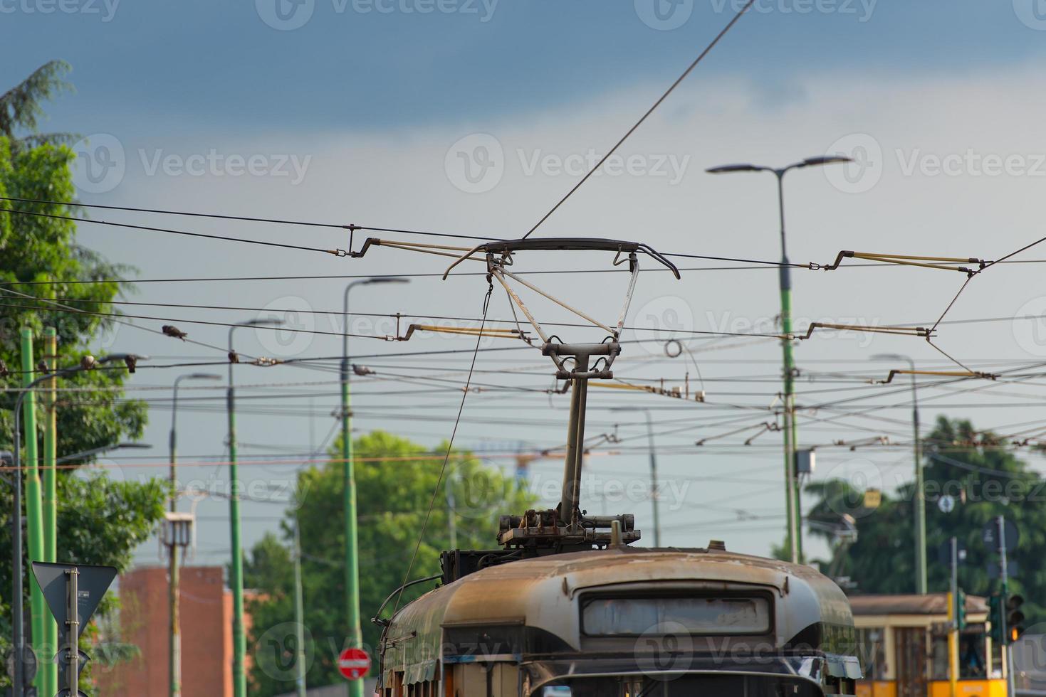 Tram in Milan photo