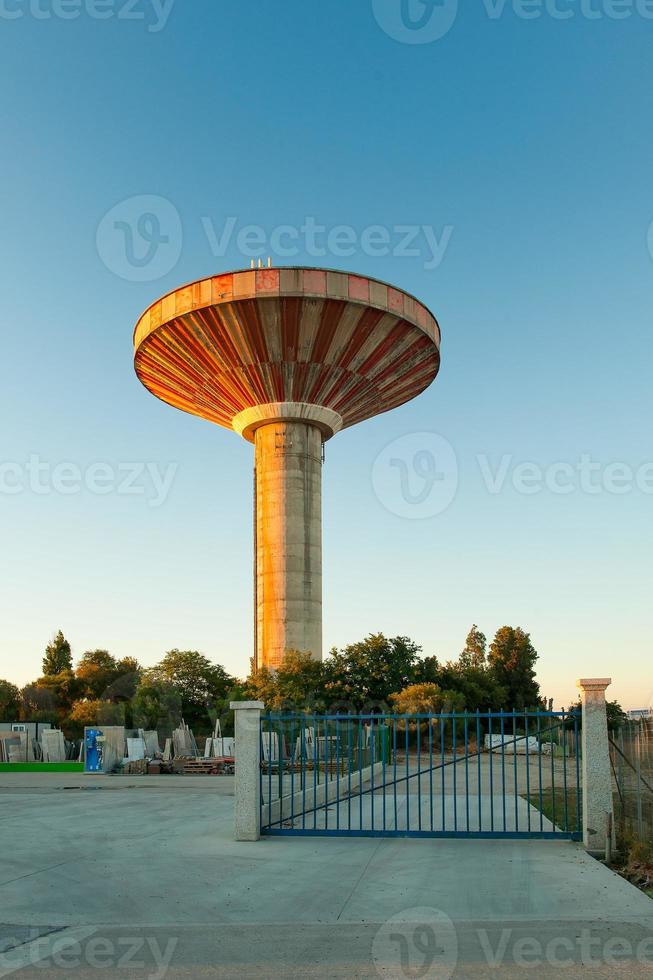 Water supply container in Sardinia Italy photo