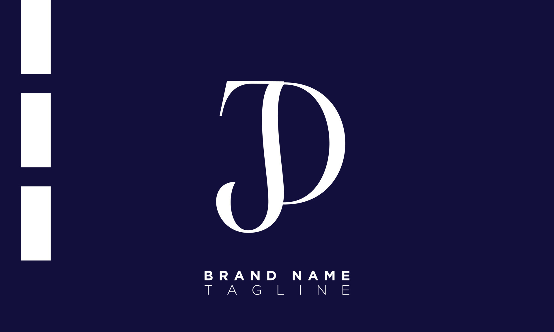 alfabeto letras iniciales monograma logo jd, dj, j y d 10806463 Vector