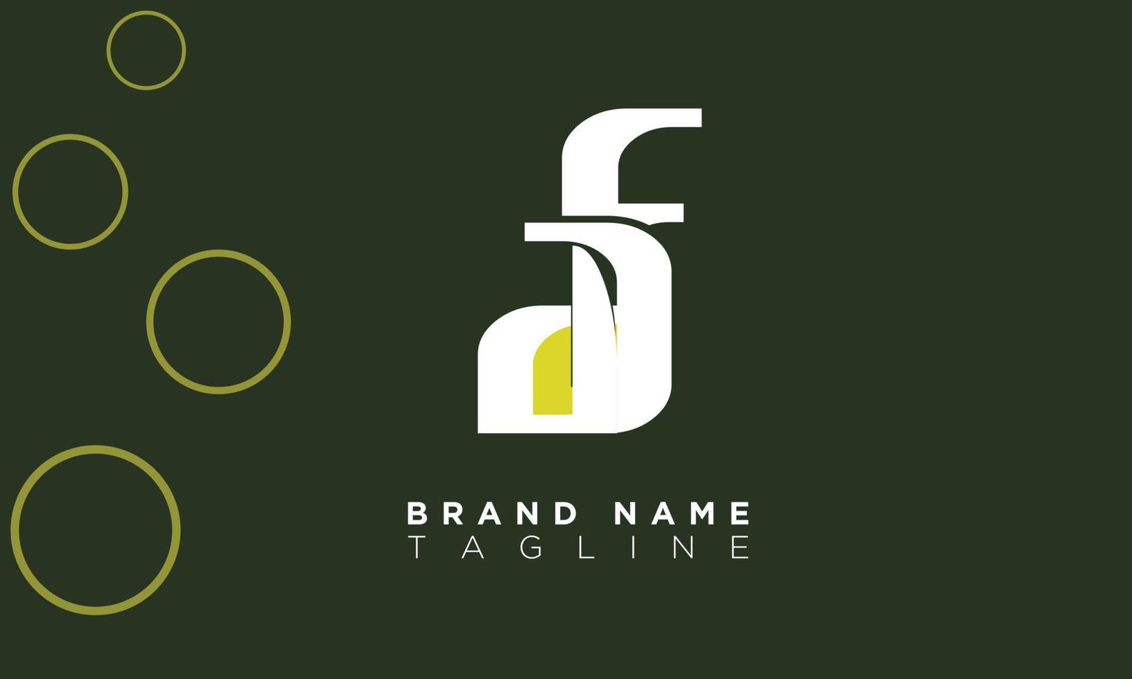 Alphabet letters Initials Monogram logo AF, FA, A and F vector