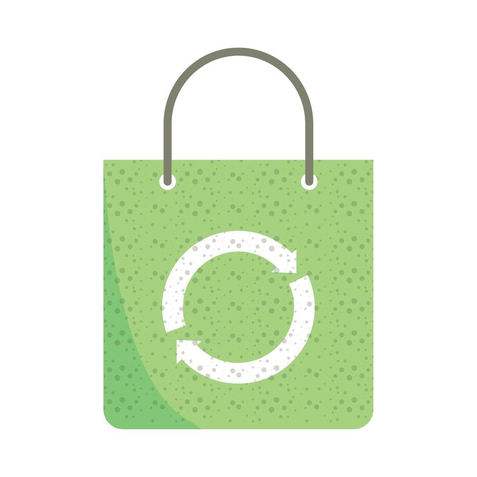 recycle paper bag vector