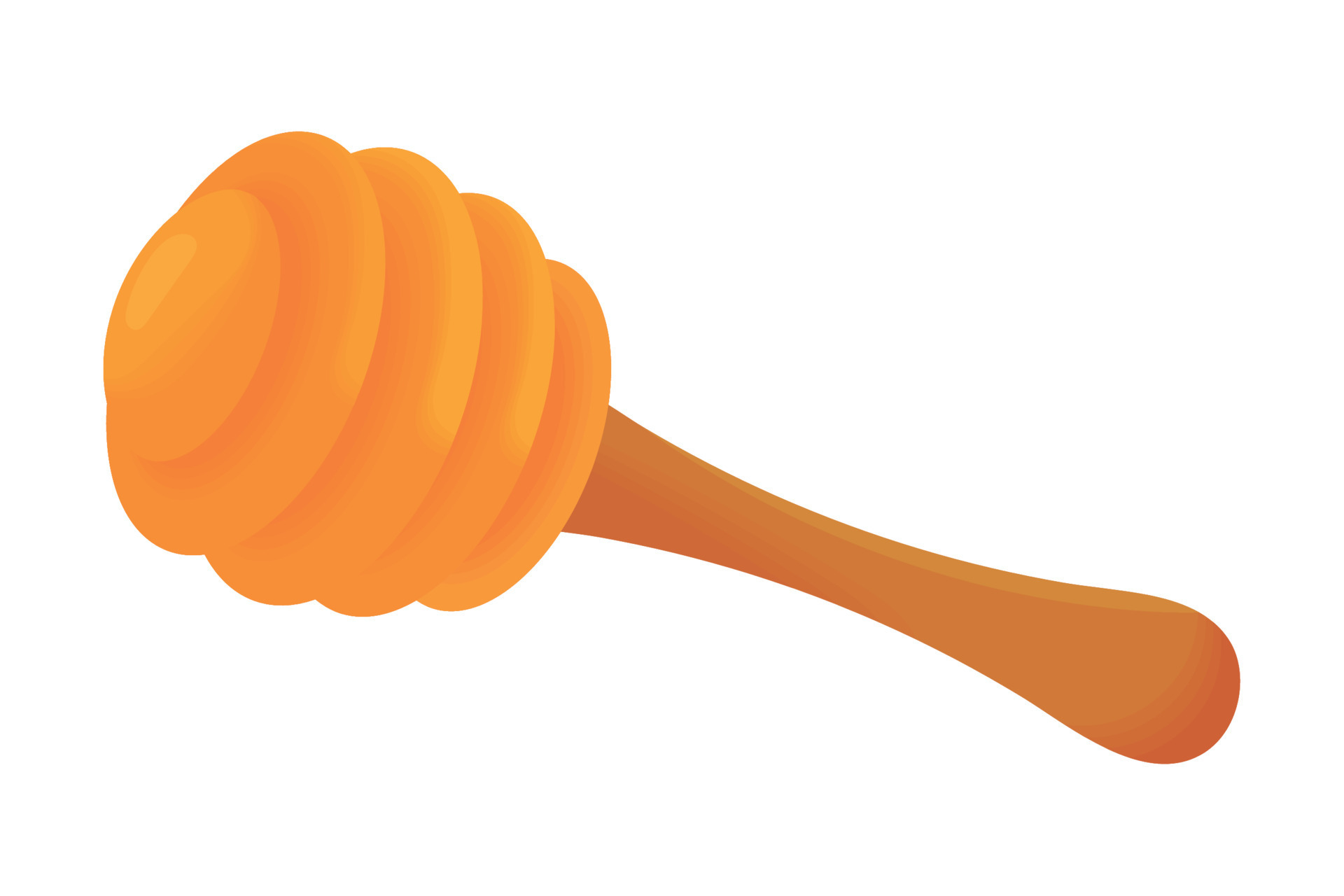 honey spoon icon 10807119 Vector Art at Vecteezy