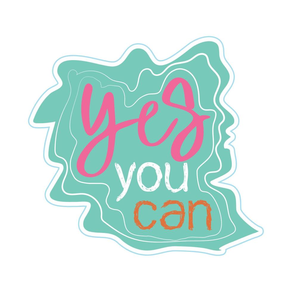 yes you can inscription vector