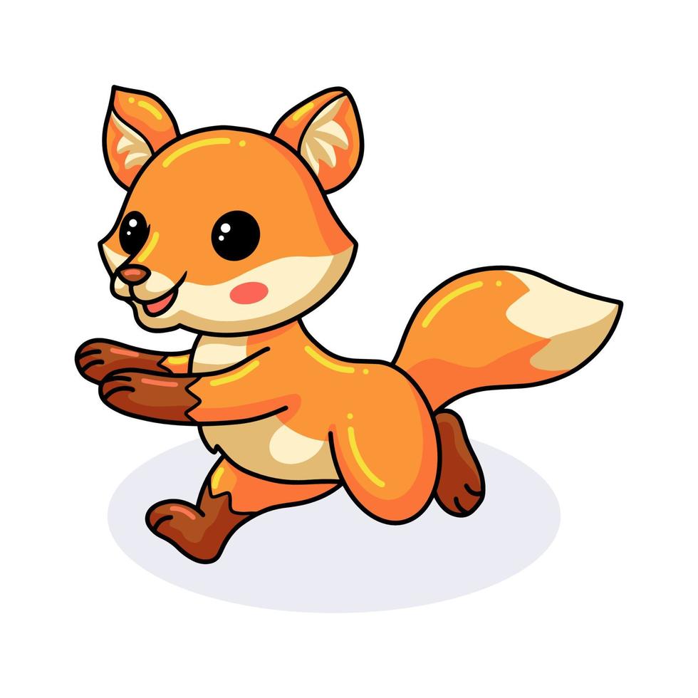 fox running animation