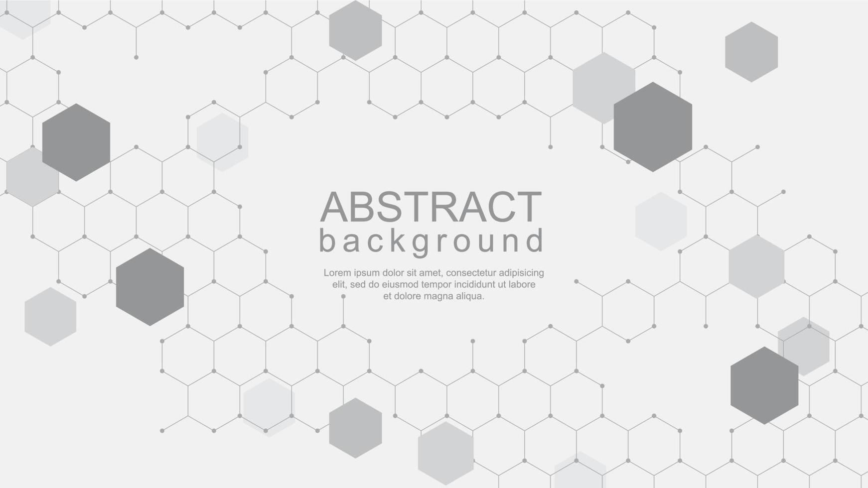 Geometric shape background with modern design vector