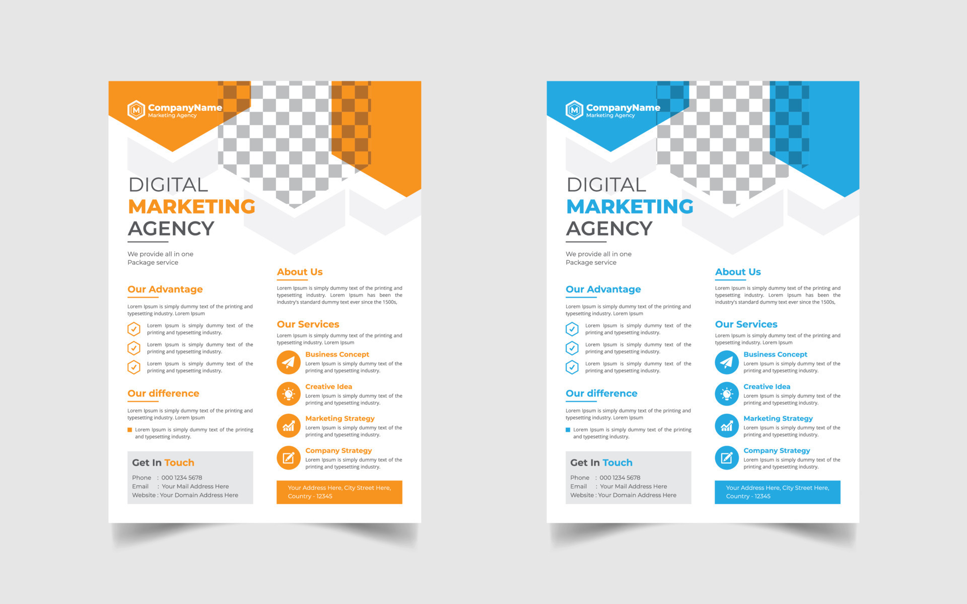 Image 13 for 1 Page Flyer Template