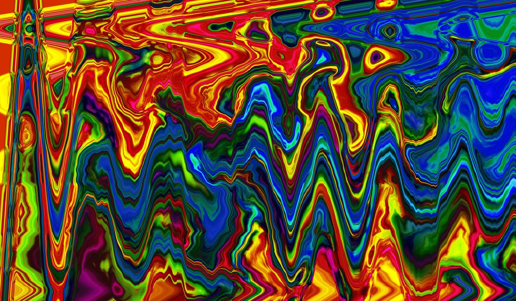 Abstract liquid geometric background design illustration. photo